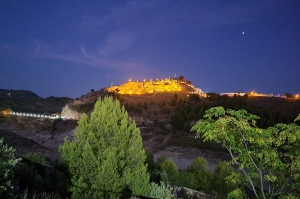 View of old town from hotel