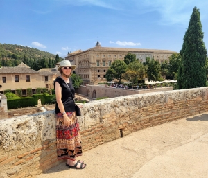 Liza at the Alhambra, Granada