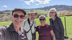 Hiking back to Ronda old town