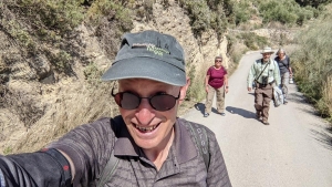 Hiking back to Ronda old town