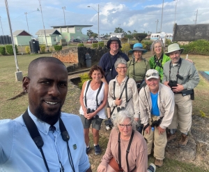 Group selfie with guide Jason Radix
