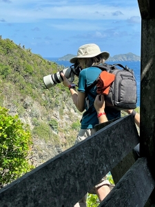 Liza after Red-billed Tropicbirds