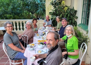 Tea time at Pax Guest House