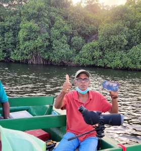 Our guide Mahase, Caligo Ventures