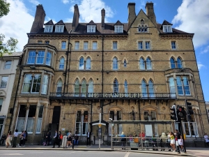 The Randolph, swanky hotel, Oxford