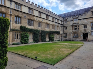 Jesus College Quad, Oxford