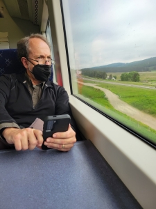 On the train to Aviemore