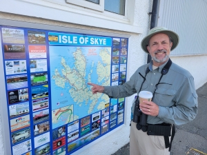 At the ferry terminal, Isle of Skye