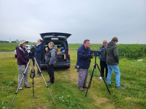 Group birding on South Uist