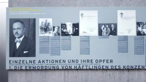 Friedrich Weissler on the memorial wall