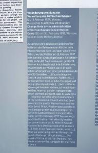 Memorial wall detail