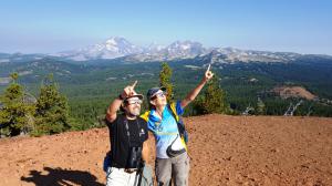 Atop Tumalo Mountain