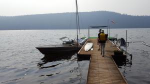 Heading out on the lake